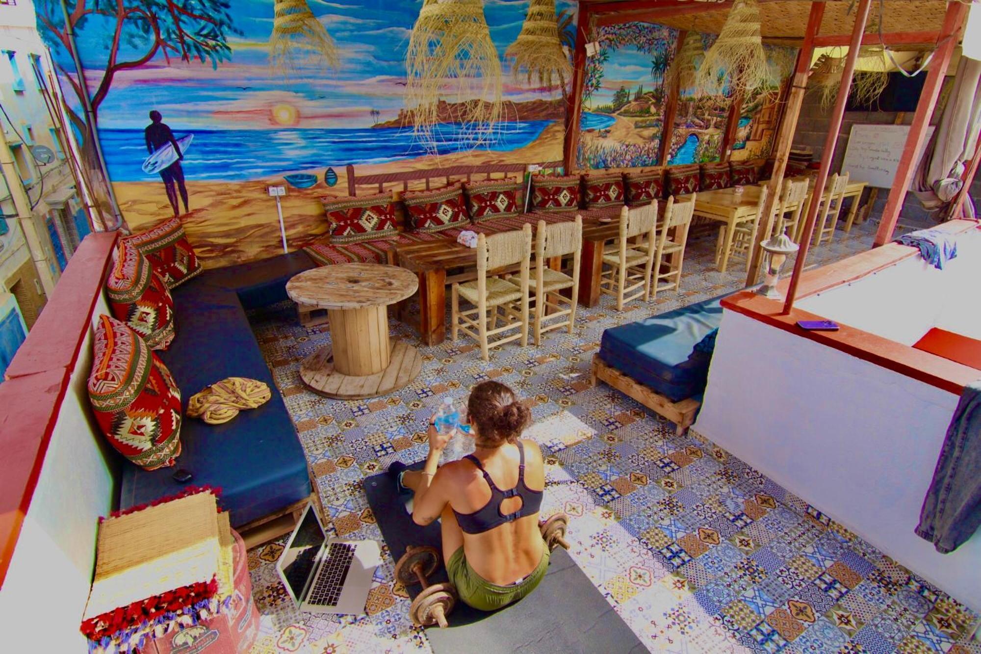 Hostel Mabidi Surf Taghazout Exterior foto